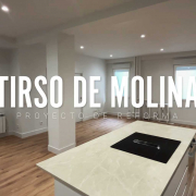 Reforma con muebles de IKEA en Madrid con cocina abierta y diseño moderno